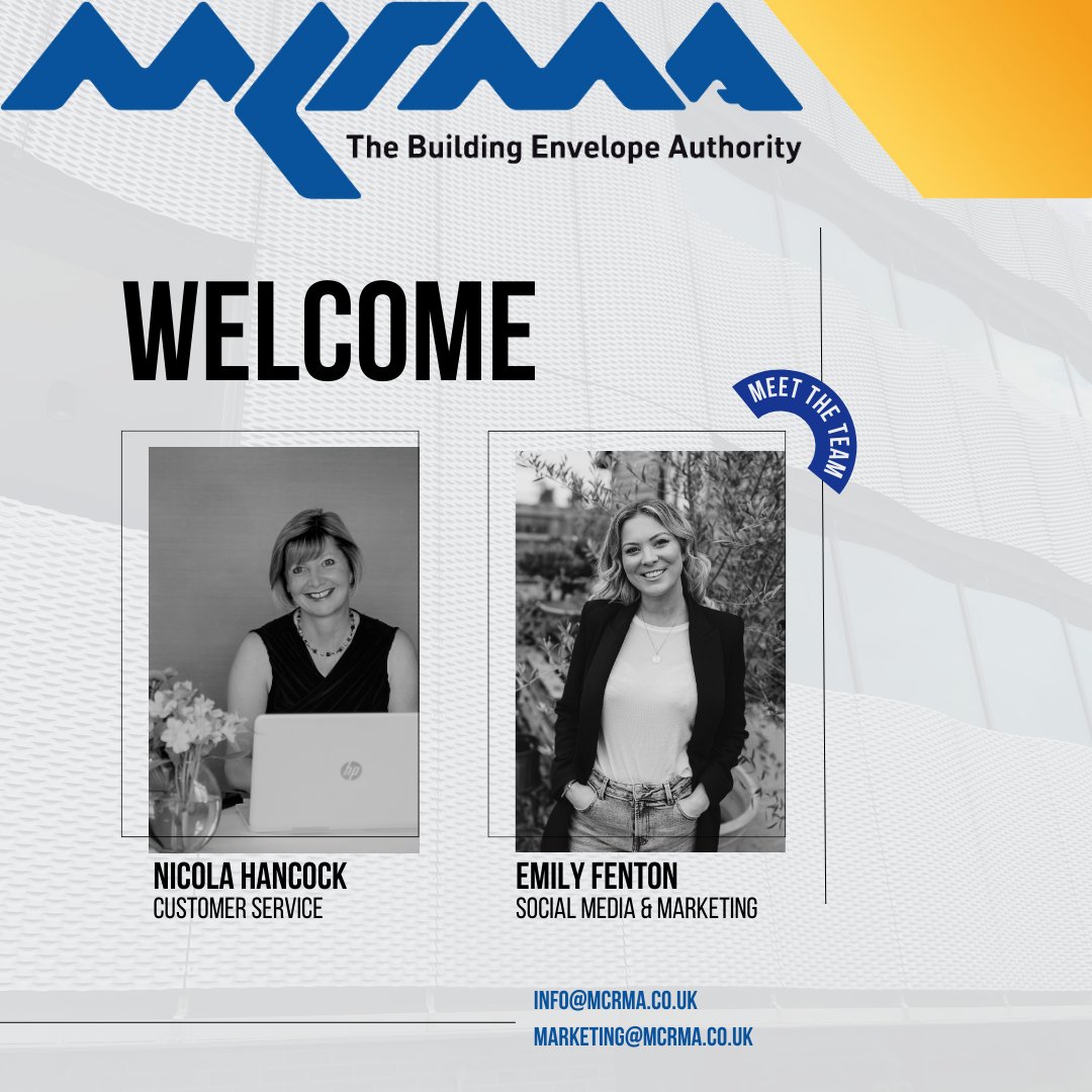 MCRMA (@mcrma1) on Twitter photo We are delighted to welcome Nicola and Emily to the MCRMA team! Nicola brings valuable experience in business development and will be taking on a customer service role. Emily has a background in the creative industry and will be spearheading our social media! We are delighted to welcome Nicola and Emily to the MCRMA team! Nicola brings valuable experience in business development and will be taking on a customer service role. Emily has a background in the creative industry and will be spearheading our social media!