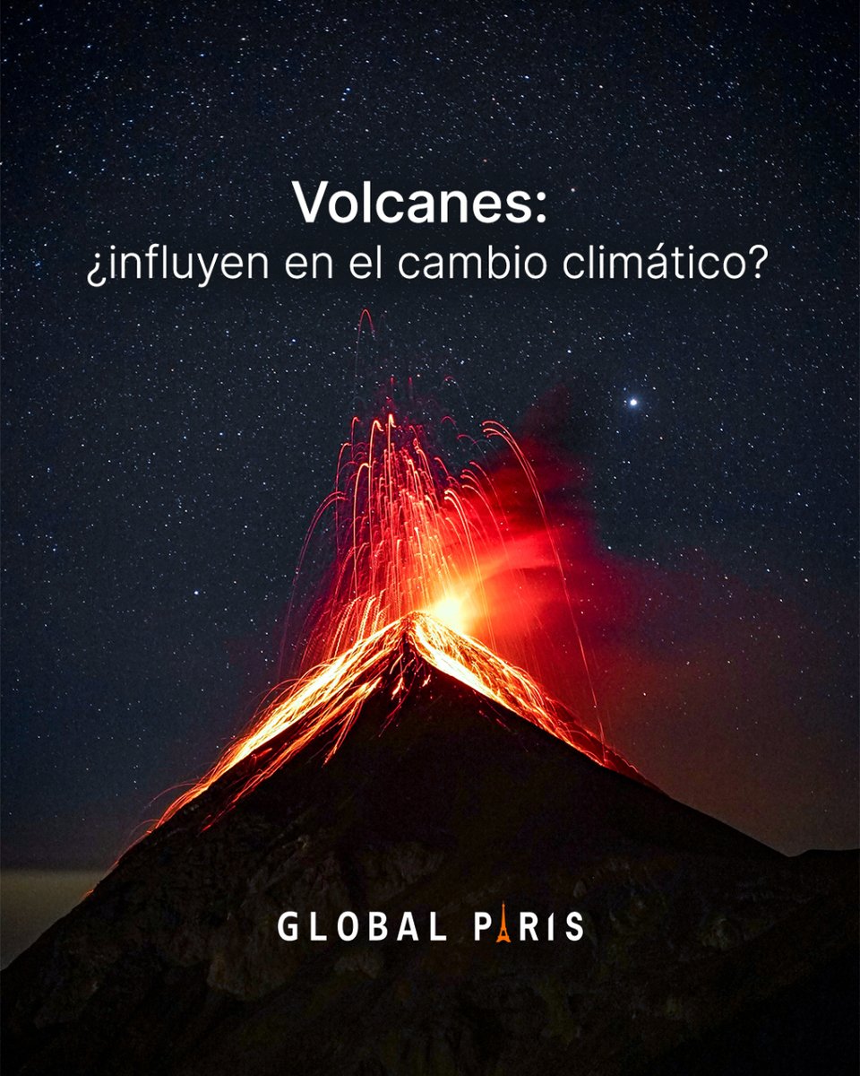 GGlobalParis's tweet photo. ¿Crees que los volcanes influyen en el cambio climático? 🌋

Pues sí. Los volcanes contribuyen a expulsar gases de efecto invernadero, lo que provoca un calentamiento mundial. 

Pero lo hacen en una proporción mucho menor que nosotros. https://t.co/zDOgAlDL4K