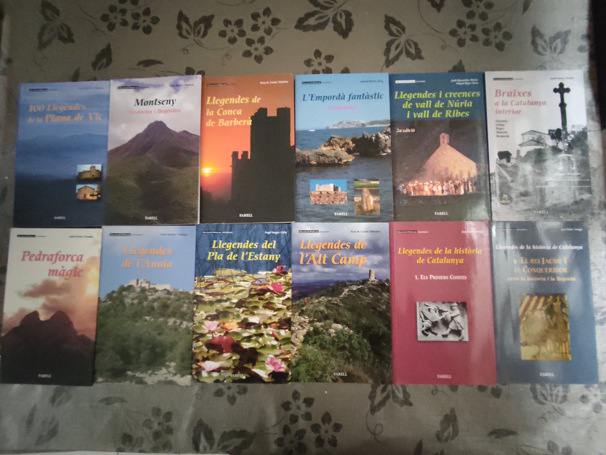 RECOMANACIÓ #3: COL·LECCIÓ POPULAR LLEGENDES.<a href="/FarellEditors/">Farell Editors</a> Avui vaig una mica de trampa i no us recomano un llibre sinó una col·lecció, ja que m'és impossible triar-ne només un. Cada llibre tracta un tema diferent. Ja siguin llegendes sobre una zona del nostre païs o personatges