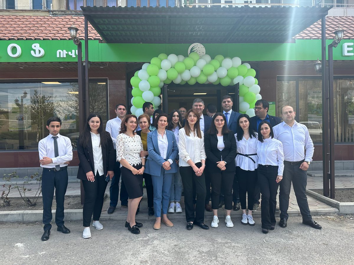 ECLOF_1946's tweet photo. Congratulations @ECLOF_2002 ECLOF Armenia on successful opening of new branch office!
We wish success in your future endeavors to serve communities without financial access while making a greater impact
@ECLOF_1946
👇
#microfinance #HumanDignity #newoffice #eclof #armenia https://t.co/6njkYjRGA7