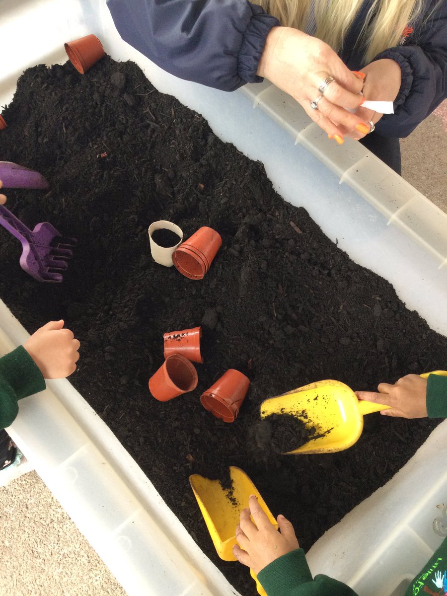 We have been planting sunflowers! 🌻🌻🌻 Each child will have one to take home and take care of. The children’s challenge is to see how tall the sunflower can grow and to make sure they give the seed sunlight and water.