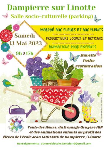 Marché aux fleurs et aux plantes à Dampierre sur Linotte le 13 mai. Avec producteurs locaux et artisans créateurs.
#hautesaone #jardinage #artisanat