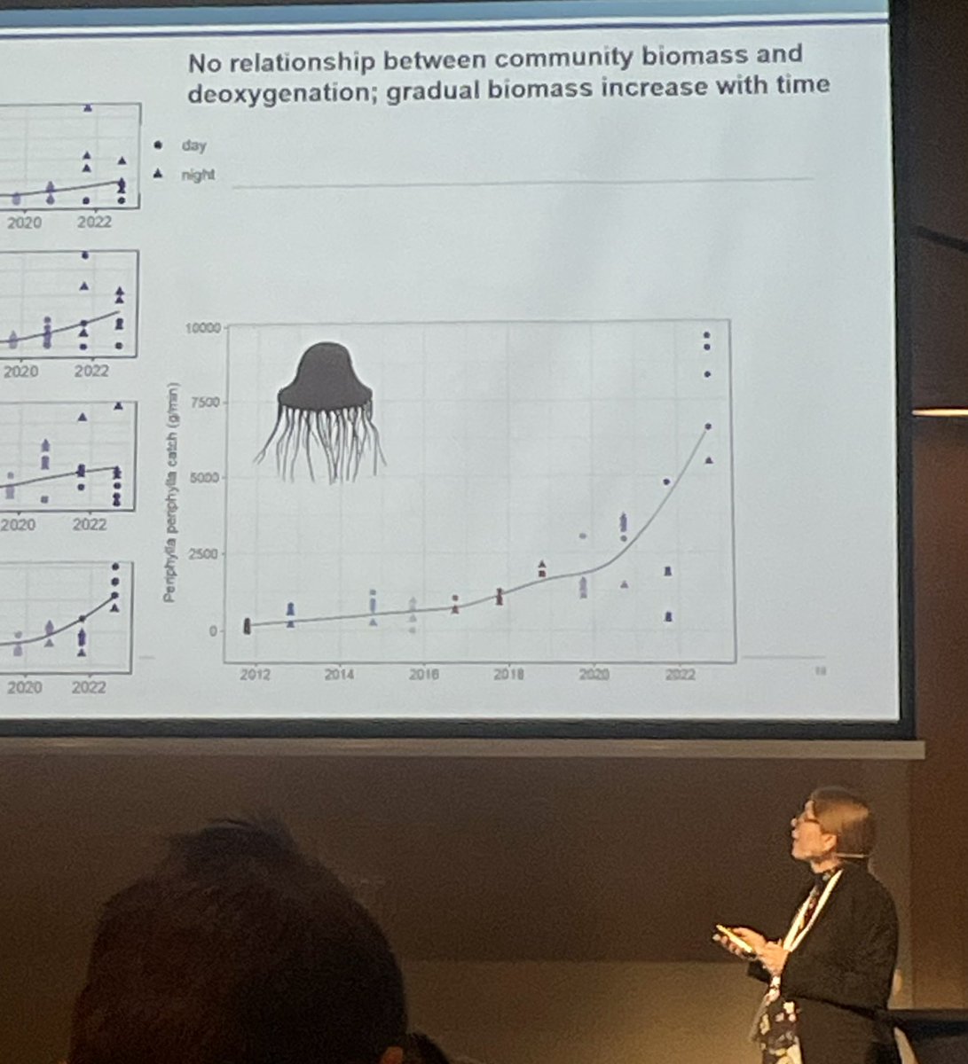 Great talk on pelagic ecology of fjords by @Natalya_Gallo, opening the deep sea session at the #ECCWO5