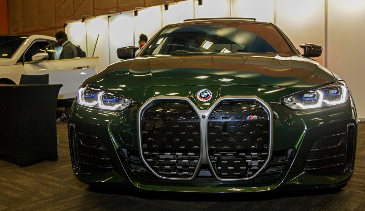 dstigovza's tweet photo. Some of the Electric Vehicles on exhibition at the Powering Alternative Mobility Indaba taking place 19-20 April 2023 at the Durban ICC. This particular vehicle is the I4 by BMW South Africa
#PAMIndaba #eMobility #AlternativeMobility2023 #MakingSureItsPossible https://t.co/fhD0JQFioN