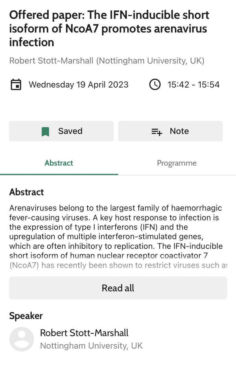 RobertJayStott's tweet photo. Day 3 of #Microbio23. Poster is up and the talk is ready! Come to hall 5 this afternoon or poster 706 and let’s chat about arenaviruses! https://t.co/e8tCPoiqfy