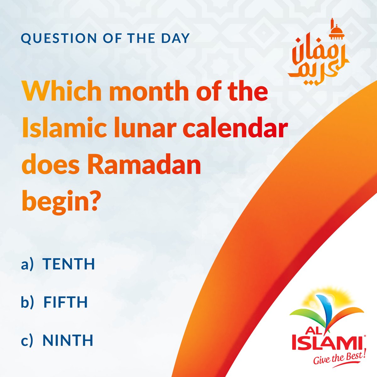 Alislamiapps's tweet photo. Comment your answers below for a chance to win a Brand-New Iphone 14 !

Follow our page and like this post for having a better chance of winning.

https://t.co/8bQJuUaRkE

#alislamifoods #ramadancontest #alislamipremium #realhalal #giveaway #prize #gift #umrah #ramadan #sharing https://t.co/dYp7EHdPCY