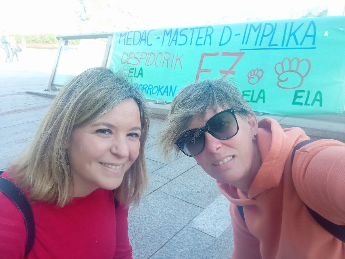 Implikaborrokan's tweet photo. 3️⃣5️⃣ egun #greban. @Implika_Formac ion taldeak 1️⃣5️⃣0️⃣
kaleratze egingo ditu Estatuan, Bilbon atzo 8️⃣7️⃣ egin zituen.
Implika, tu ERE no se explica ‼️✊✊✊
#Implikaborrokan
#150despidos https://t.co/oI25T8SvKX