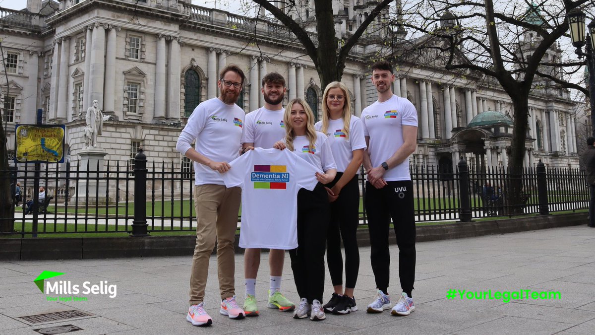 Mills Selig Spring Marathon Challenge for Dementia NI 🏃‍♀️🏃🚀🙌

Members of <a href="/mills_selig/">Mills Selig</a> team will be taking part in <a href="/LondonMarathon/">TCS London Marathon</a> + <a href="/marathonbcm/">BelfastCityMarathon</a> in the coming weeks to raise vital funds for <a href="/Dementia_NI/">Dementia NI</a>

Learn more / donate: millsselig.com/mills-selig-sp…

#YourLegalTeam #Fundraising