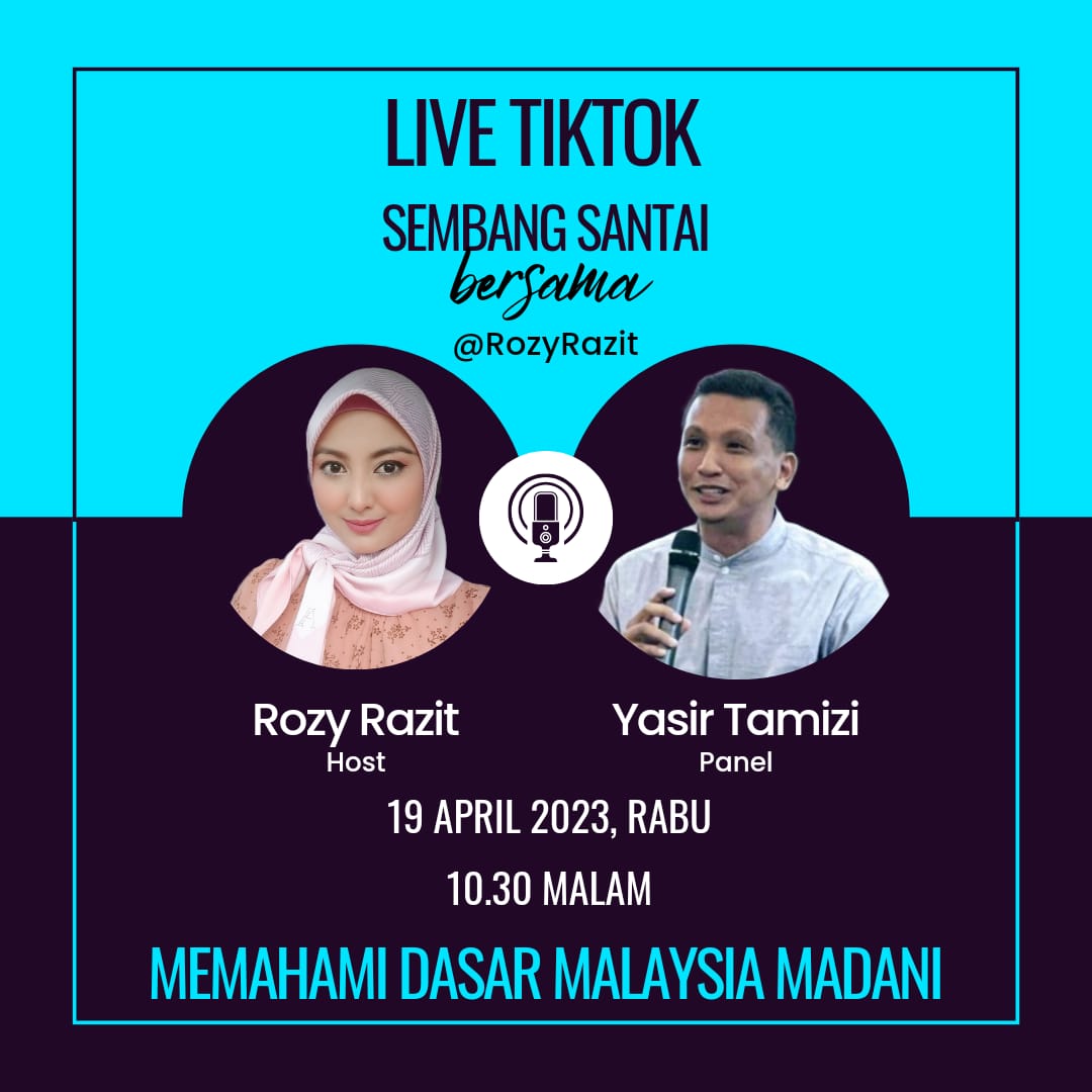 klabhausKGKonX's tweet photo. Jom semua jangan lupa nantikan sembang santai kami malam ni di Live Tiktok jam 10.30malam..

Tajuk malam ni Memahami Dasar Malaysia Madani..

**Link akan disertakan kemudian.. https://t.co/d1nQQpbTQn