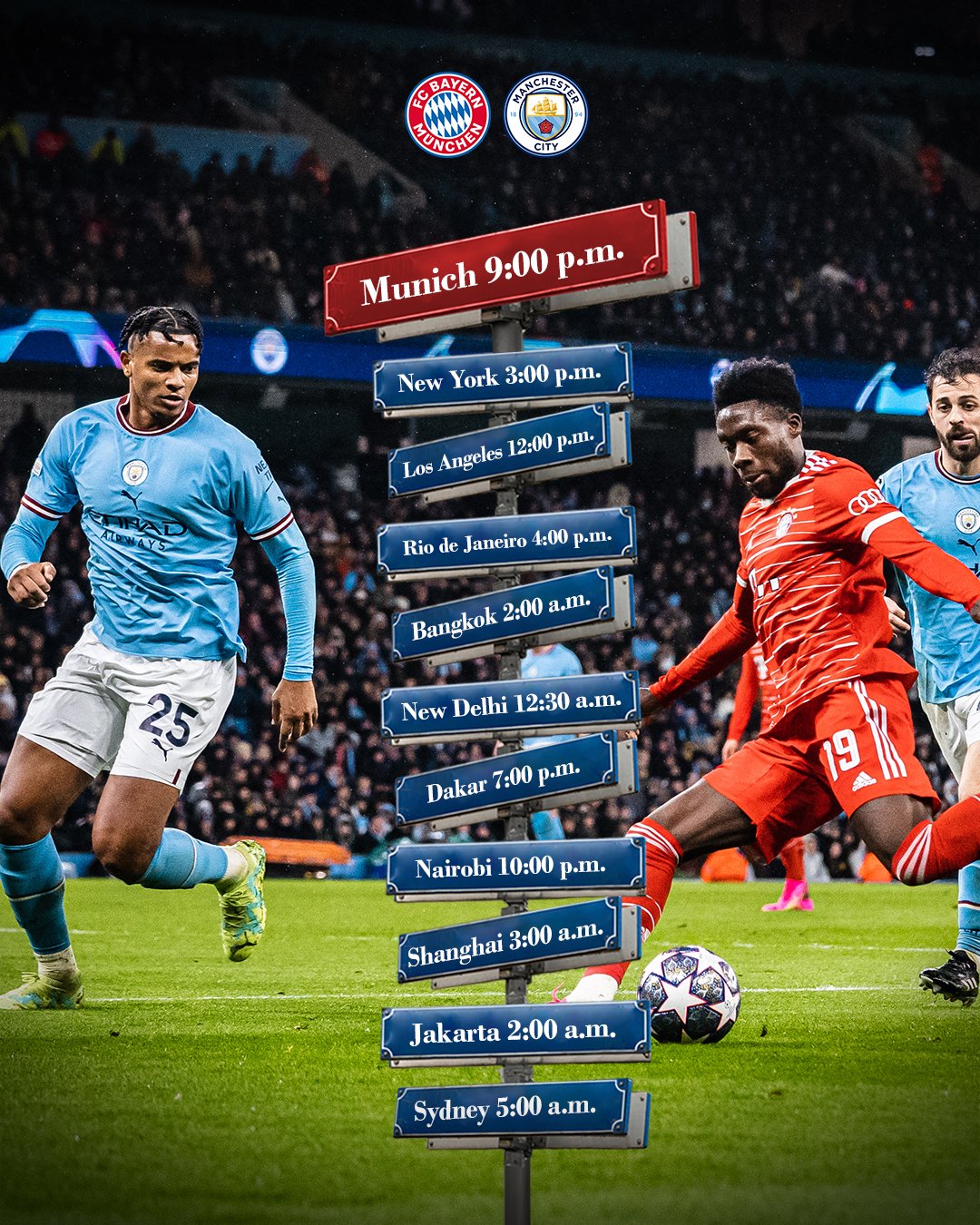 bayern city maçı afiş