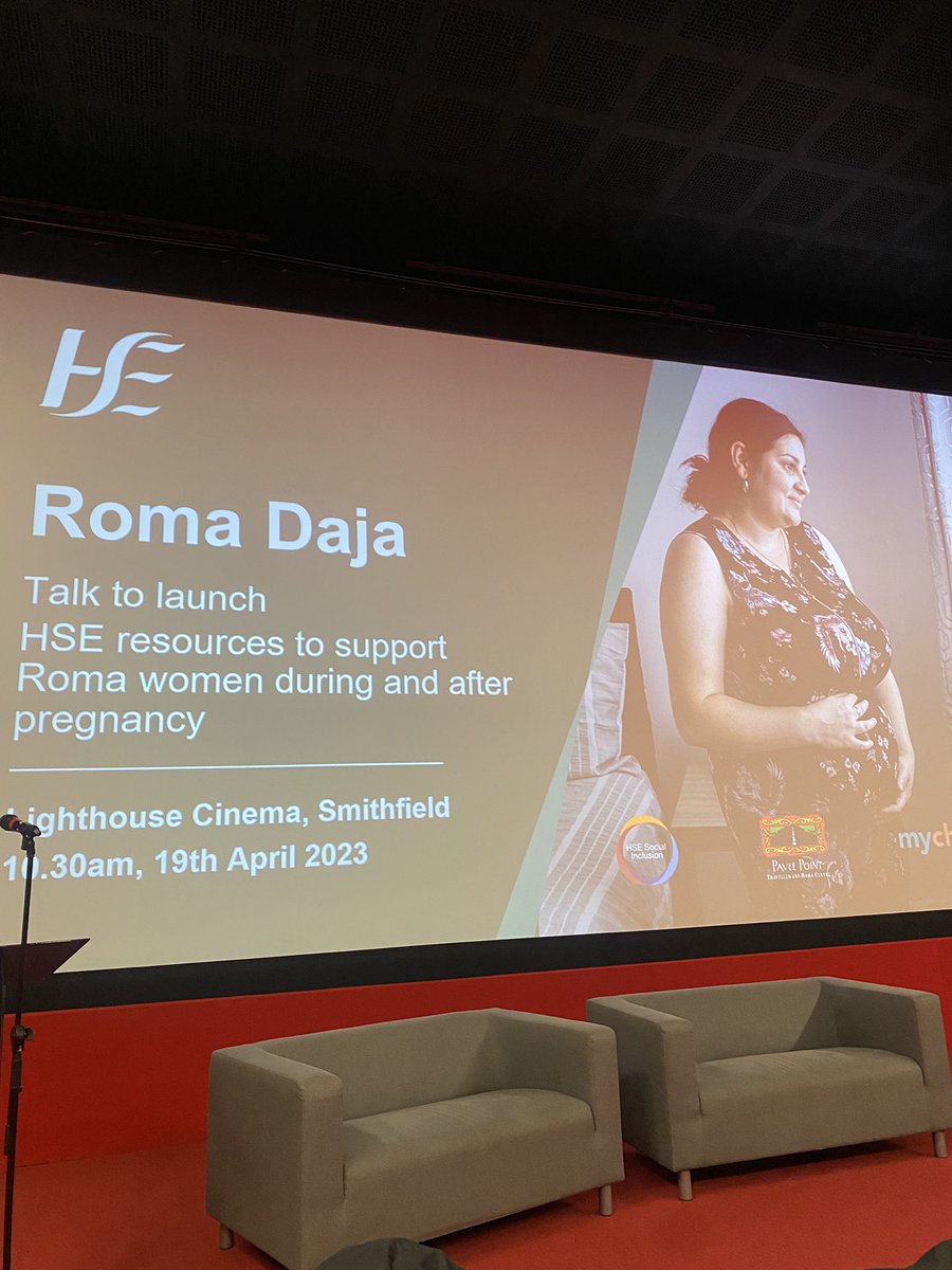 Very pleased to be at the launch of the @HSE_SI @PaveePoint report on Roma Deja - Roma women and their maternity journey at the @LightHouseD7 #maternalhealth #Romahealth #migranthealth #healthaccess #healthliteracy