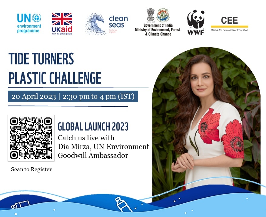 Global Launch: Tide Turners Plastic Challenge 2023 Witness as nations unite to flag a new chapter of the world's largest youth-led movement on plastic pollution. Catch the global launch of the Tide Turners Plastic Challenge on April 20 2023, to get inspired...