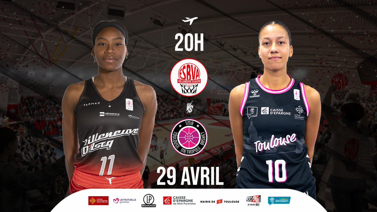 TMB_Basket's tweet photo. 🏀GAME DAY ce soir ! 
Les pionnières affrontent  @ESBVALM 2 eme équipe au classement général de @basketlfb dans l’avant dernier match de la saison régulière. 
🎥 Pour voir le match c’est ici : https://t.co/zAmrlp2YXv https://t.co/1CJc9y7xMP
