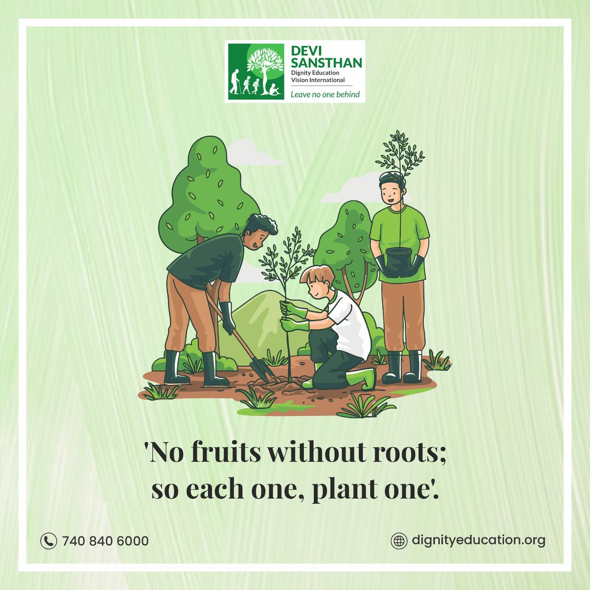 DEVI_Sansthan's tweet photo. Wherever life plants you, bloom with grace.
Follow @DEVI_Sansthan
#PlantOne #NoFruitsWithoutRoots #MakeADifference #PlantATree #GrowTogether #EcoFriendly #EnvironmentalAwareness #BeTheChange #ClimateAction #TogetherWeCan #HealthyPlanet #GreenRevolution #DEVISansthan https://t.co/yJBOSrrJmu