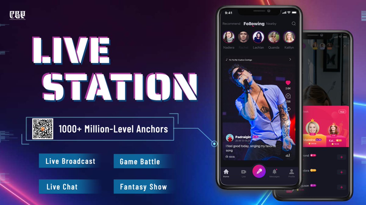 CbpPlatform's tweet photo. 💥CBP #Wallet — "Live Station"
❤️‍🔥1000+ million-level anchor real-time chat
🥳Live broadcast｜Game battle｜Live chat｜Fantasy show
👉Go Now：https://t.co/FffZHWphFC

#Web3 https://t.co/9B6SzZuJey