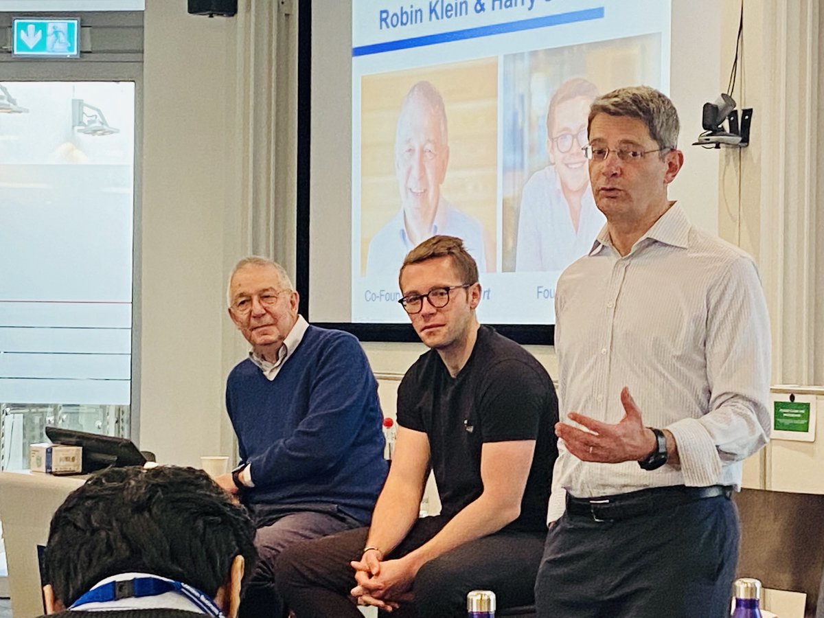 YES! Day 1, module 1 ⁦@NewtonProgramVC⁩ Fellowship started today! 😍 My colleague ⁦@GaryDushnitsky⁩ ⁦@LBS⁩ moderating panel with #vc @robinklein⁩ and ⁦@HarryStebbings⁩. Let’s go! 🚀 ⁦@localglobevc⁩ ⁦@20vcFund⁩ ⁦⁦@LBSEntrepreneur⁩