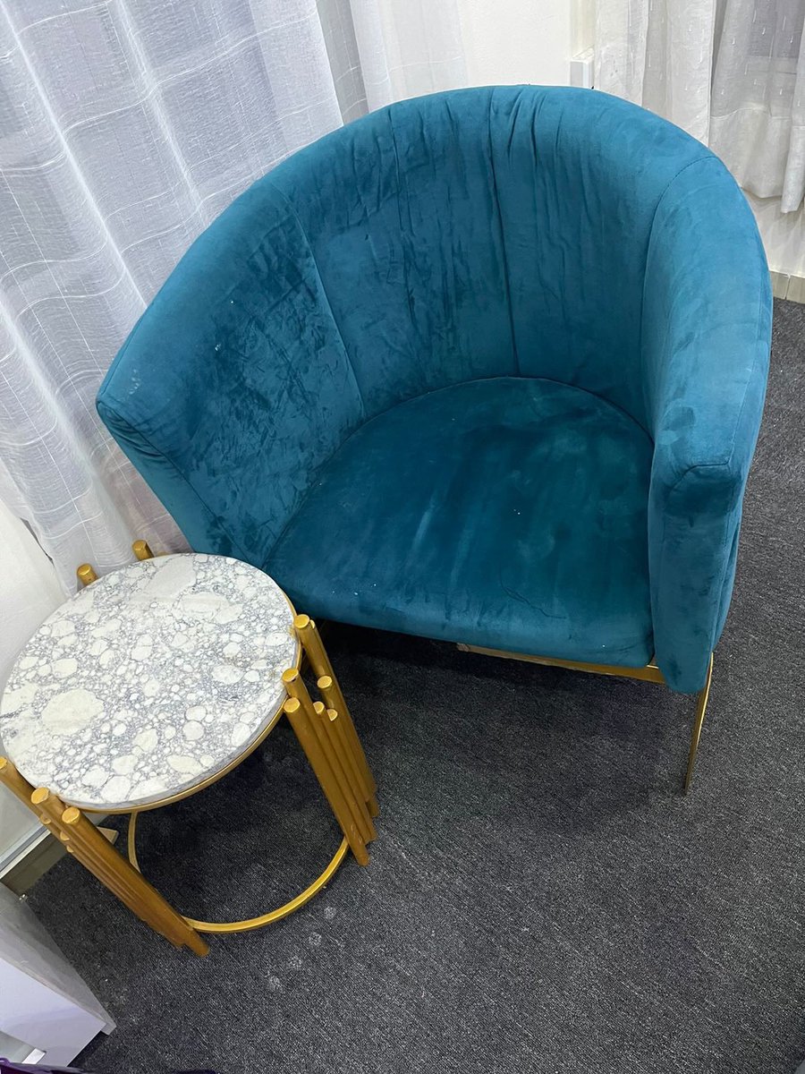 Neatly used single chair available for sale (2 pieces available)available for sale PRICE: 50k each LOCATION: Chevron DEFECT: None REF: inst Available for immediate pick up Send a dm or call +2347036245685 Chelsea Napoli Lampard North Pablo
