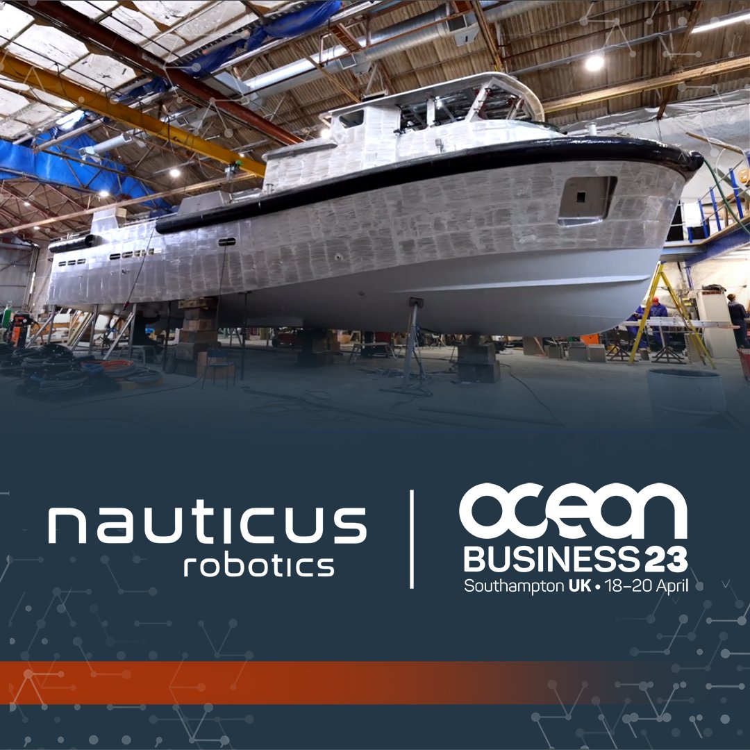 Join us on Day 2 of @OceanBusiness Expo to learn about our AI powered, optionally-crewed, autonomous Hydronauts, being built now for deployment this year! 
@NOCnews - Booth V46
Southampton UK - April 18-20 2023 
 #nauticusrobotics #offshore #AI #avatar $KITT #oceanbiz