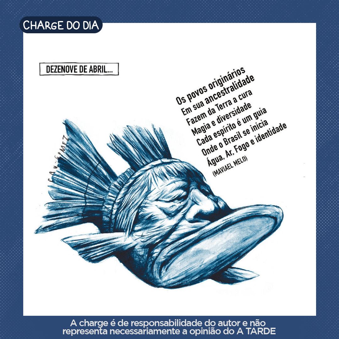 atarde's tweet photo. #ChargeDoDia Veja outras charges no #PortalATARDE, acessando o link na bio #Charges #CauGomez #ATARDE #GrupoATARDE
A charge é de responsabilidade do autor e não representa necessariamente a opinião de A TARDE https://t.co/b5xEyW3RBT
