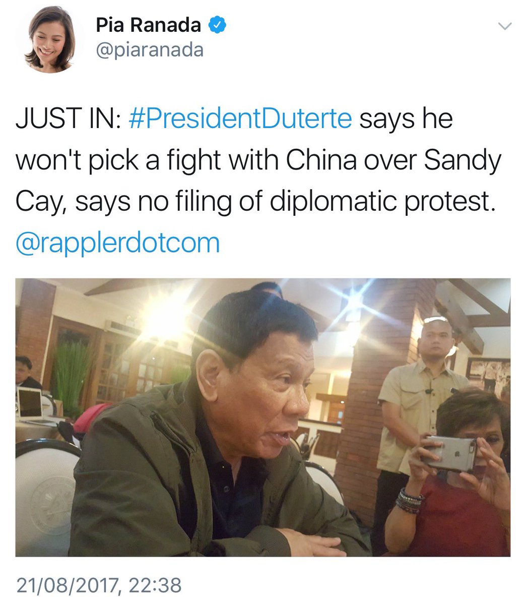 kulotissima's tweet image. Quits lang. ✌🏽 Dami rin naman taga-defend na politiko natin ang China sa Pilipinas. 👊🏽

#Hudas
#WestPhilippineSea