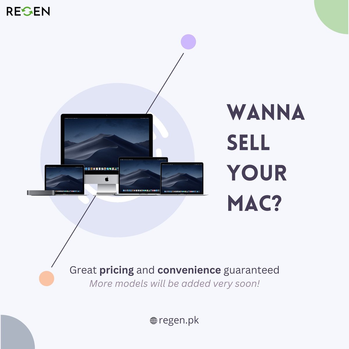 Now buying the Macs as well.

Head over to: regen.pk/pages/sell-to-…

Great pricing and convenience guaranteed!