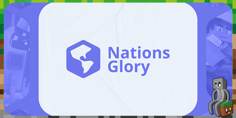 minecraft_fra's tweet photo. Découvrez notre nouveau partenaire : NationsGlory ! Il s'agit d'un serveur Minecraft semi-RP qui propose de reconstituer la planète Terre !
 👉https://t.co/pBaVmM2XPw #Minecraft https://t.co/LJi0LjtFOQ