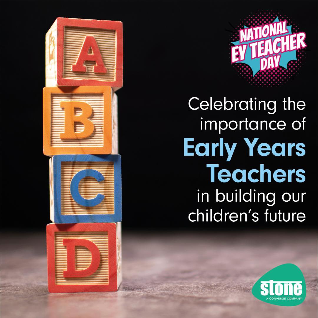 It’s the first ever National Early Years Teacher Day! We want to recognise the incredible work that early years teachers do - we know it’s challenging, and we know you go above and beyond to do a brilliant job. #NationalEYTeacherDay #EYTeacherDay