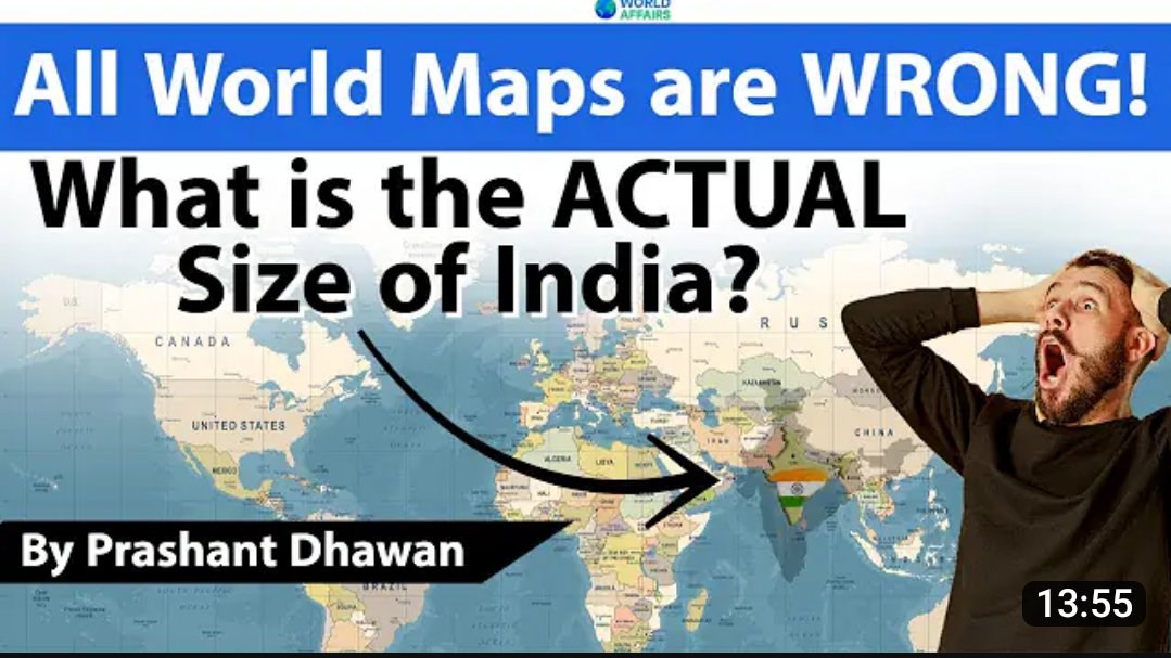 i_Am_Akash_V's tweet image. youtu.be/CIPSM-nJOnM
Explore the true size of countries with this interactive map tool! Compare the size of different countries and continents on a global scale. #TrueSize #InteractiveMap #Geography