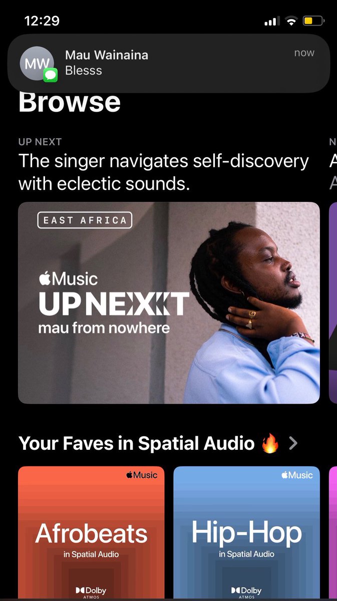 maufromnowhere's tweet photo. Very gassed to be spotlighted as Apple Music’s Up Next artist for East Africa this month 🇰🇪

Honored to be featured among so many brilliant artists. 

Listen to @AppleMusic’s #UpNext playlist now: https://t.co/FqUEozkXZA https://t.co/na3n0IgYRQ