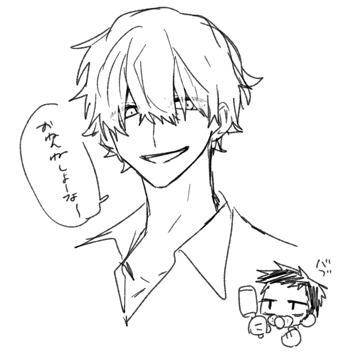 これはローコラのフォロワーに描いてた様々なローコラ 