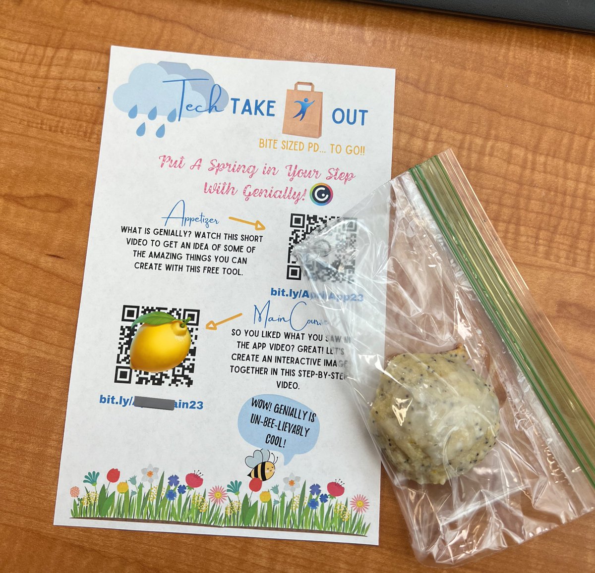 mrsrinehart1's tweet image. On the menu today for #TechTakeOut…an intro to @genially + lemon ricotta cookies! @saylerparkjags Ts will learn about what Genially is and how they can use it to make interactive images 🖼️ @ForwardEdgeOH @dpvils @IamCPS 

#EDUCoachChat #FEK12 #dpvils #BeBetterJags
