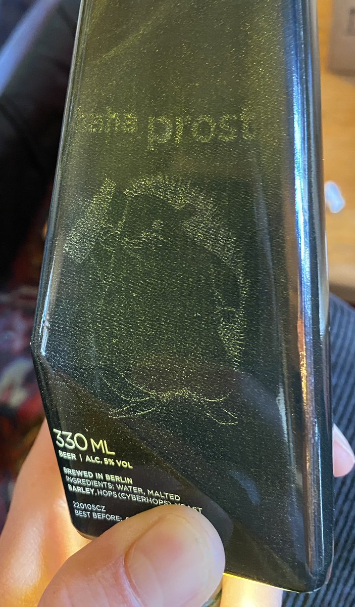 Hidden message in <a href="/Tesla/">Tesla</a> #gigabeer ?

Well played <a href="/elonmusk/">Elon Musk</a> well played 😎