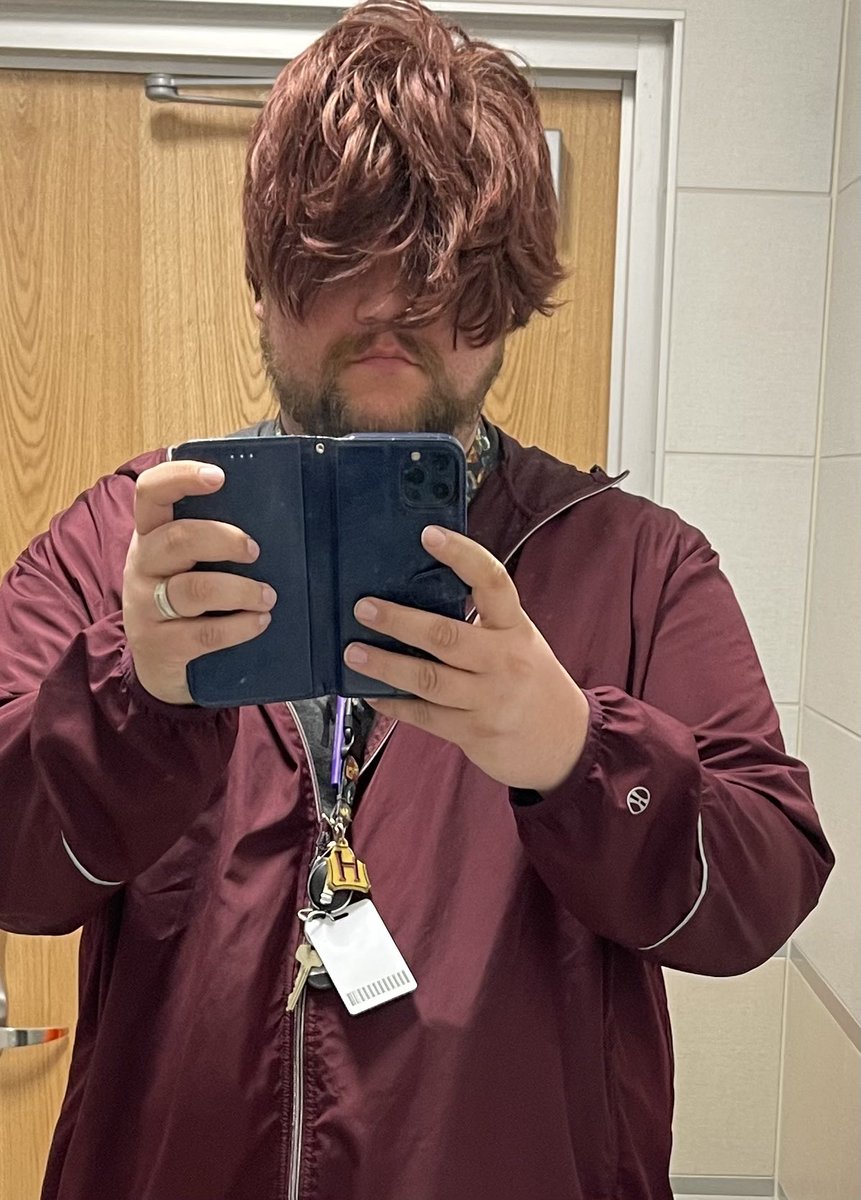 When it’s crazy hair day at school, yet you think back to times when your hair COULD have been like this, but instead become a teacher and go bald…😂