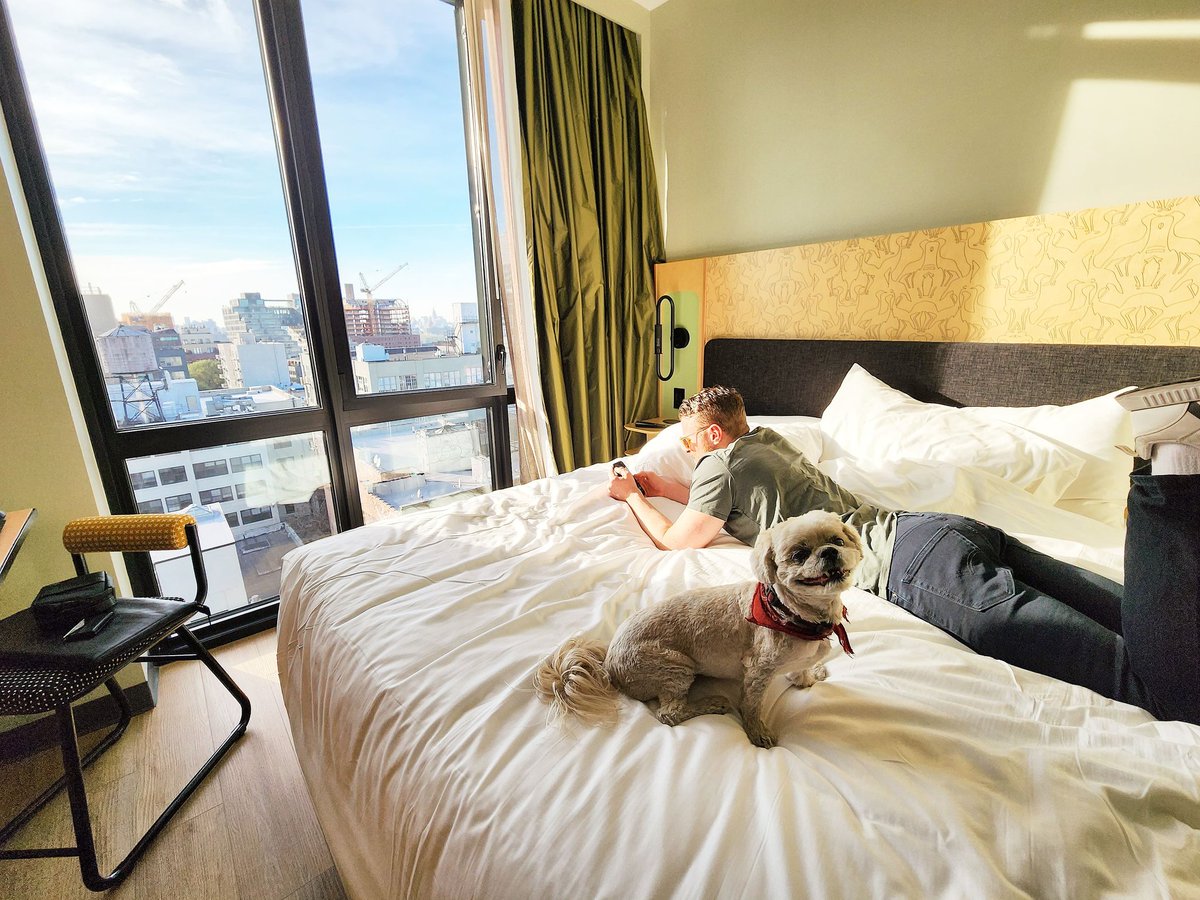 Only at the <a href="/MoxyHotels/">Moxy Hotels</a>  williamsburg #Brooklyn 💥
#Travel #LuxuryTravel