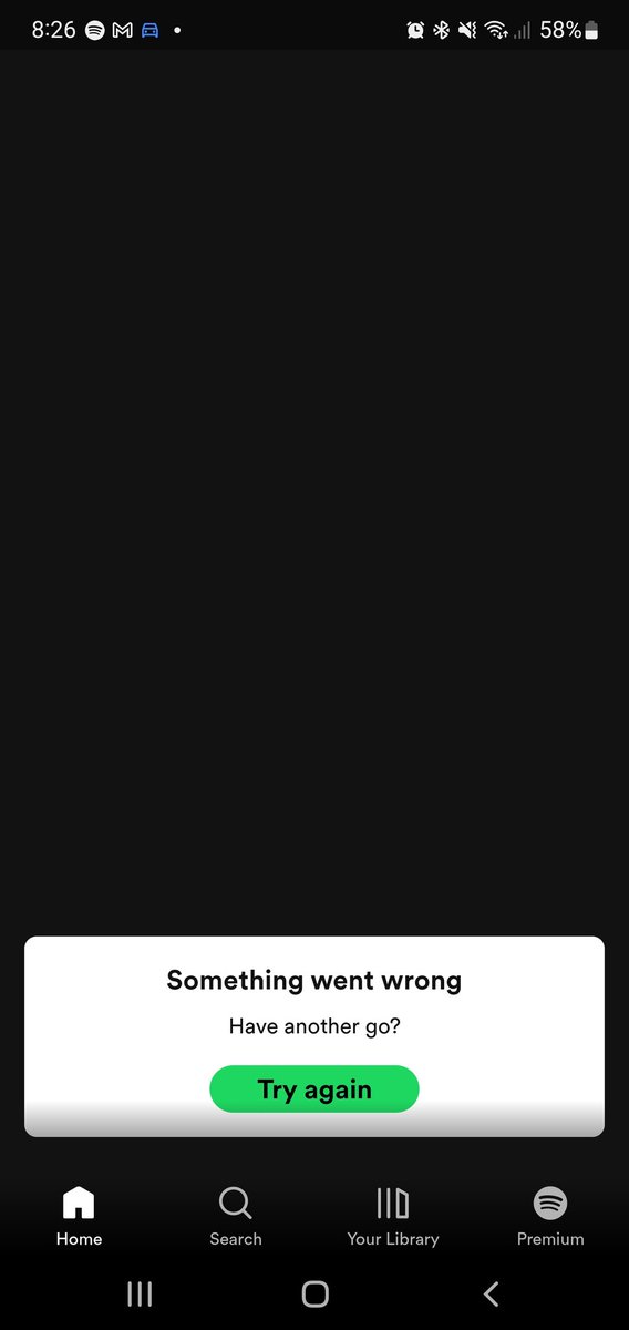 yotta_fx's tweet photo. @SpotifyStatus This is disappointing https://t.co/EpIumfRnQY