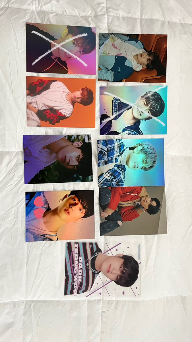 yu__________54's tweet photo. @jaejaejae0723 お返事ありがとうございます🙇🏼‍♀️

そちらは同種優先で探しているため、難しいです😭

なので、💕とジェヒョクポスカとの1:1での交換でお願いしたいです🙇🏼‍♀️ https://t.co/PPEEeOMCQN