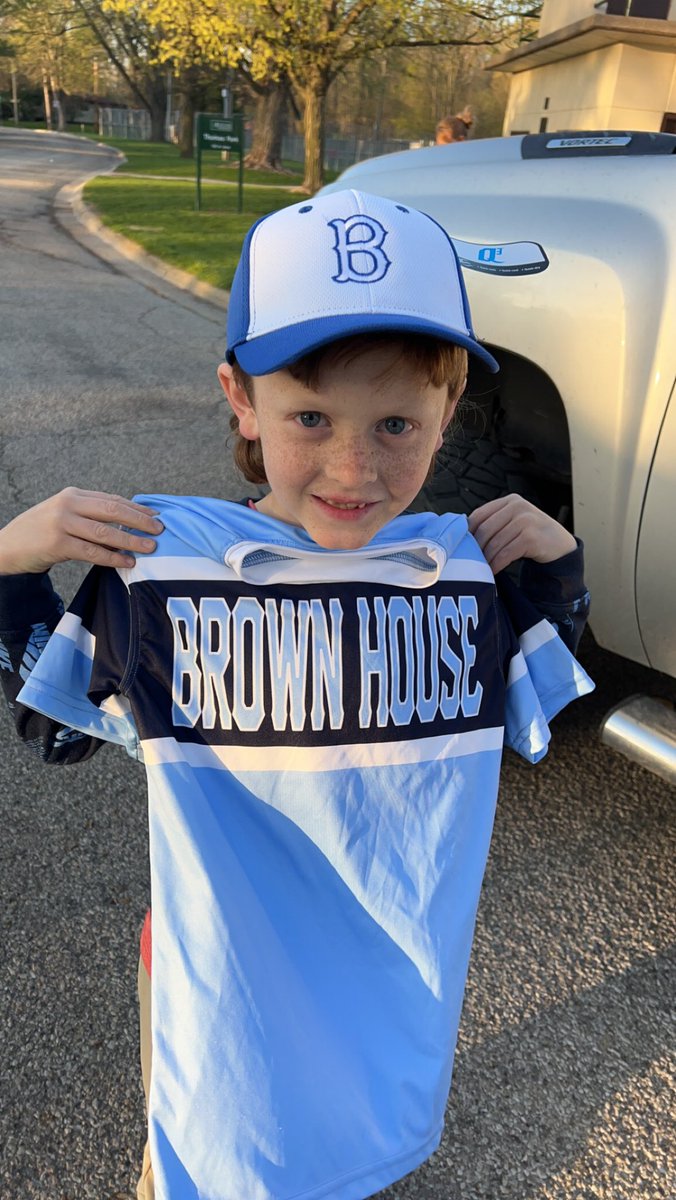 TraceADean's tweet photo. Stepping up to the minors this year for kid pitch. This kid is excited for opening day this weekend. https://t.co/lYSFFwZToj