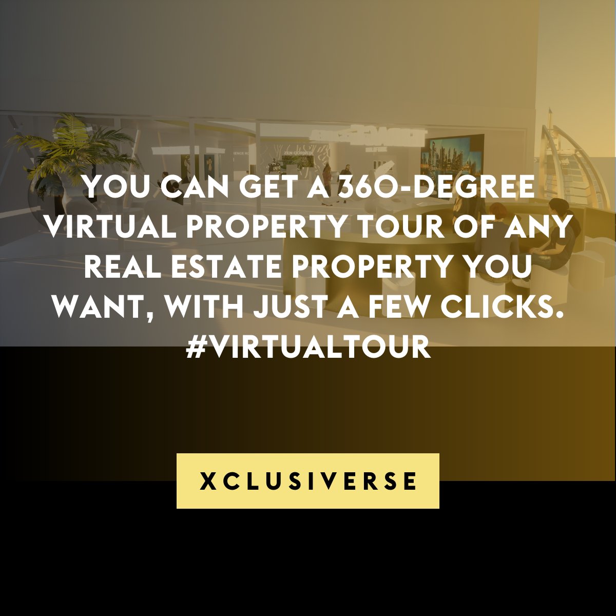xclusiverse's tweet photo. New opportunities, new directions. Meet your new office space: Xclusiverse's Gold Office. :gem:

#metaverse #realestate #metaverseoffices #realestateoffices #Virtualpropertylistings https://t.co/Xtj913kiZn