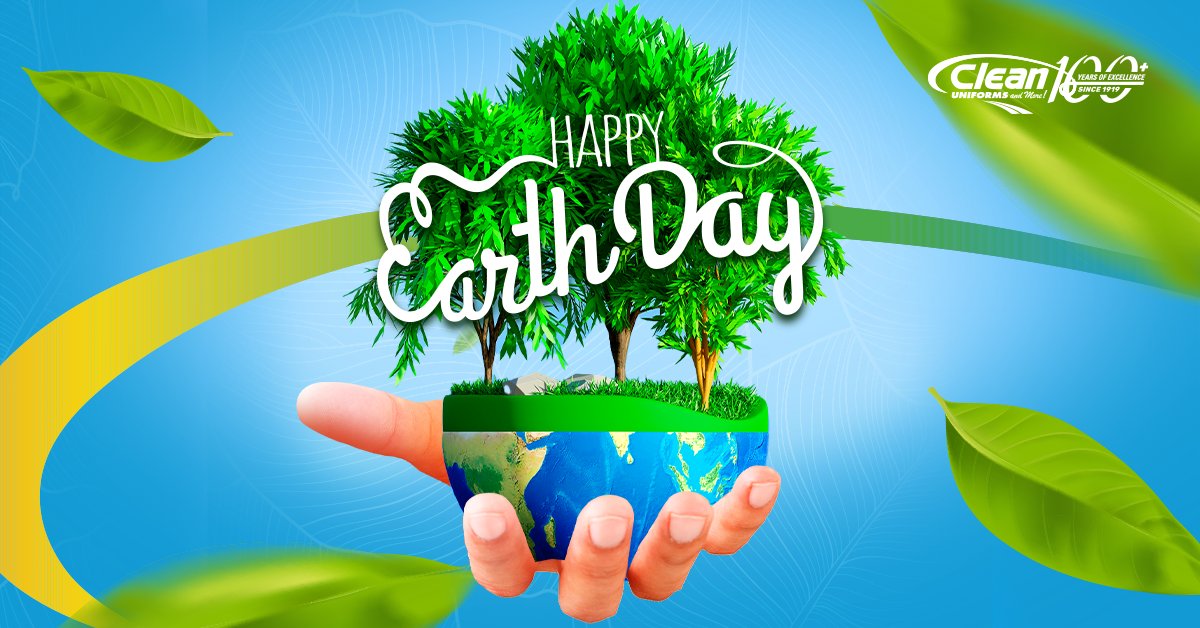 "Clean" isn't part of our name for nothing! We're proud to hold the Clean Green Certification from TRSA. Visit our website to learn more. Happy #EarthDay! 🌏 cleanuniforms.com/our-green-poli…