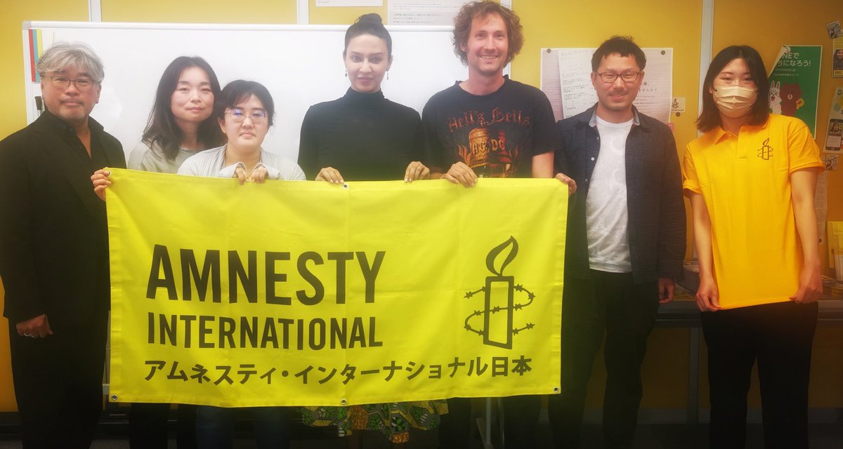 Anjhula's tweet photo. I had the pleasure of meeting and speaking with @amnestyjapan_nl staff today in Tokyo. A beautiful and deep conversation ensued about the challenges and rewards of human rights work, management, and governance.

#OneAmnesty https://t.co/0fGRJcD2y8