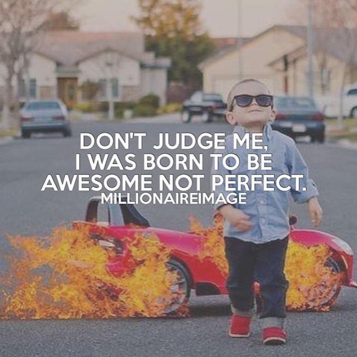 thejoshuablee's tweet photo. GM #famiLEE 

🎉🎉🎉 Don't judge me, I was born to be awesome, not perfect 💯💯💯 Let's celebrate our uniqueness and embrace our imperfections today! 

#BornToBeAwesome #EmbraceYourself #BeYou https://t.co/Ad8nmpPJsu