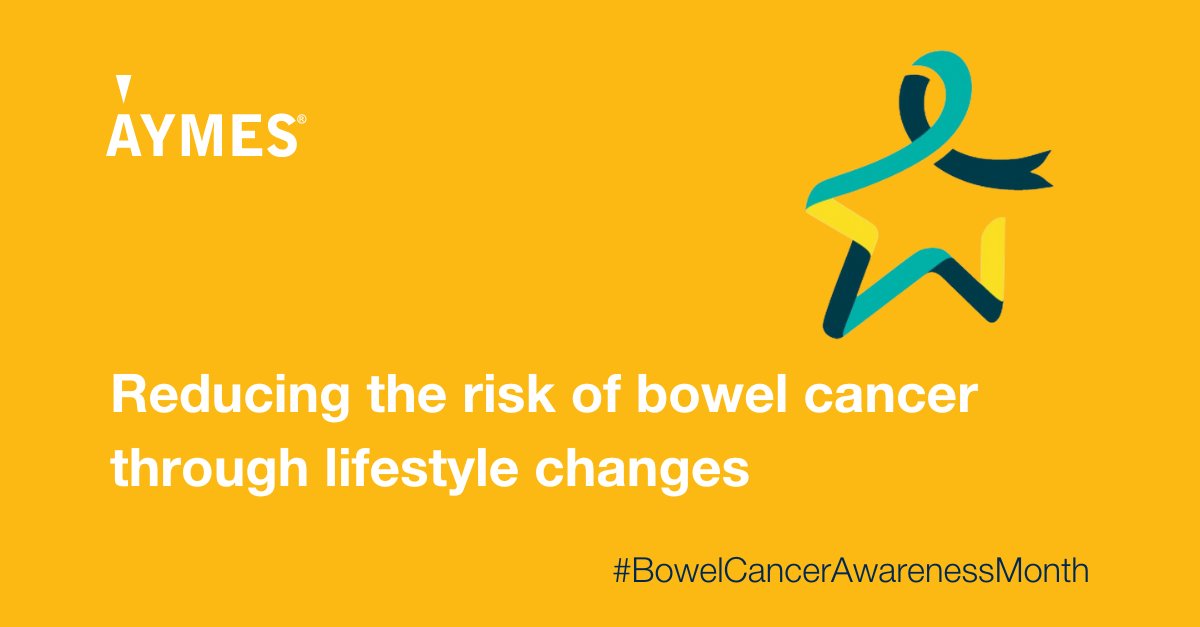 April is #BowelCancerAwarenessMonth, so we're sharing an article from our AYMES Academy which delves into the lifestyle changes that can be made to reduce the risk of developing this type of cancer and the factors that may increase your risk: bit.ly/40g8Yv3