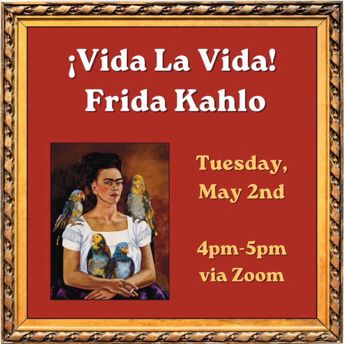 KeelerLibrary's tweet image. Frida Kahlo’s life as told through her paintings, presented by the Pollock-Krasner House and Study Center. Register now to join the virtual program. Tuesday, May 2nd at 7:00 pm
Co-sponsored with other WLS libraries
#westchesterlibrarysystem #RKMLibrary #northsalemny #libraryprog