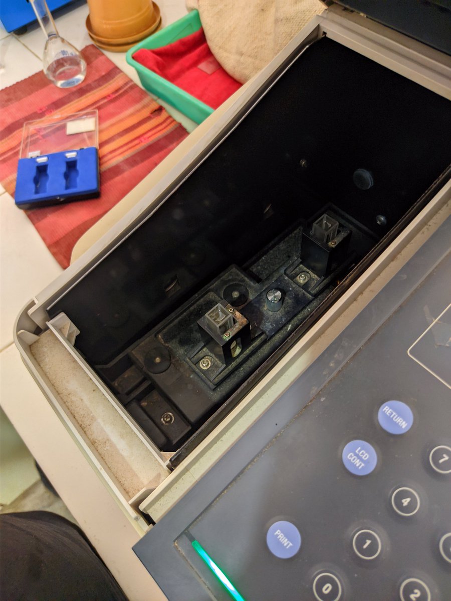 baradaprasad's tweet photo. Observing absorbance and lambada max of hydrochlorothiazide in UV Spectro Photometer. #UV #UV_SpectroPhotometer #rcphs @royalberhampur #Hydrochlorothiazide https://t.co/TG6JVZLDSX