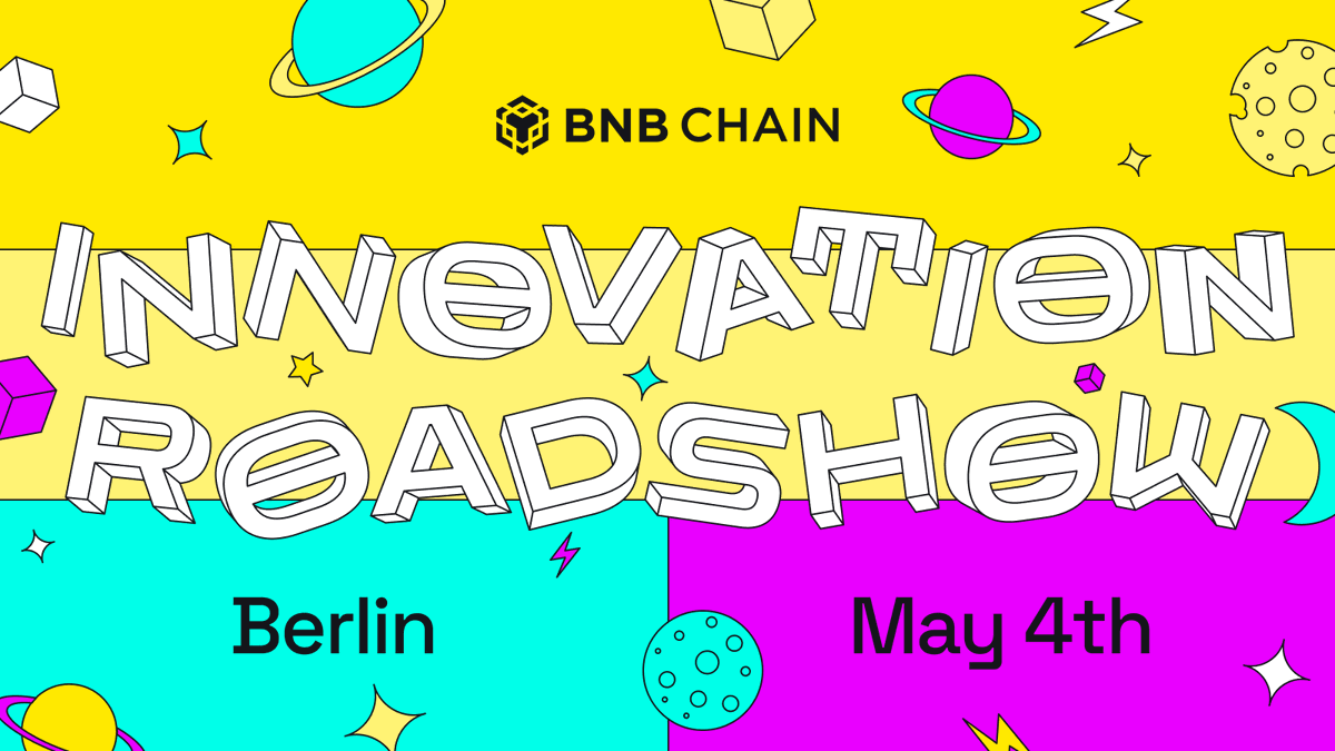Hallo Deutschland 🇩🇪

We're headed your way for the next stop on our Innovation Roadshow tour. 

RSVP below to network with fellow Web3 enthusiasts, meet the BNB Chain team, and learn about all our exciting new initiatives like BNB Greenfield!

lu.ma/3z5a5o6a