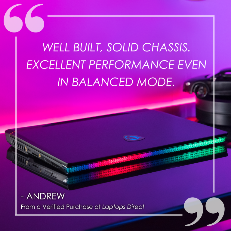 MSI__UK's tweet photo. "Well built, solid chassis. Excellent performance even in balanced mode."
Thank you to this customer for awarding the Raider GE78HX a whopping 9/10!🤩
🗣But don't just take their word for it, see for yourself: https://t.co/NcBSzsT2qv
#ShoutOutForMSI #MSIReview #RaiderGE #RTX40 https://t.co/jc94Fz6tQg