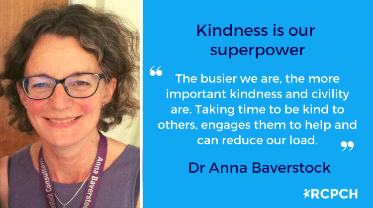 RCPCH (@rcpchtweets) on Twitter photo This #WellbeingWednesday we hear from <a href="/anna_annabav/">anna baverstock</a> on the importance of being kind to each other. ow.ly/3xKR50NMwYp This #WellbeingWednesday we hear from <a href="/anna_annabav/">anna baverstock</a> on the importance of being kind to each other. ow.ly/3xKR50NMwYp