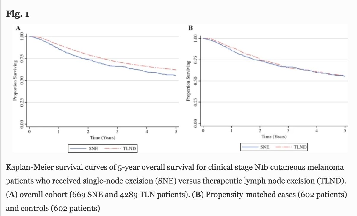 AnnSurgOncol's tweet photo. APRIL ISSUE: Outcomes of #SingleNodeExcision Compared with Lymph Node Dissection for Patients with Clinical Stage III N1b #CutaneousMelanoma. https://t.co/zbp7UYm46p @McMastersKelly @SocSurgOnc https://t.co/jgzWd3bcpu