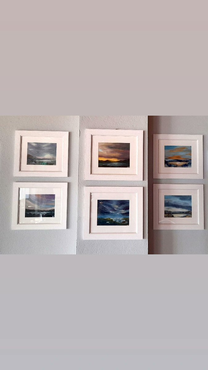 suzy_prints's tweet photo. Mynew  "Beara Skies" collection on display at Berehaven Golf Club , Castletownbere 
#artexhibition #westcorkart #irishart #Beara #castletownbere #bantrybay #berehavengolfclub #originalart #artforsale https://t.co/Em492demb2