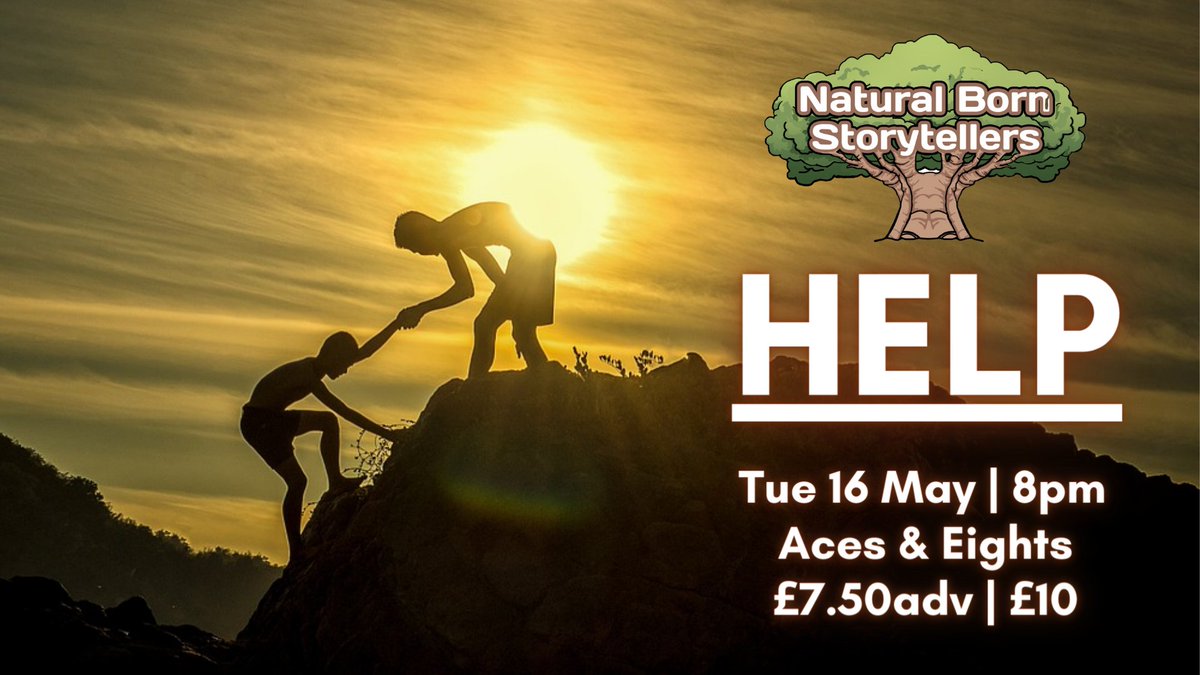 As ever, a beautiful night last night <a href="/Aces_Bar/">Aces and Eights Bar</a> for some really great stories.

We're back on Tuesday 16th May for stories upon the theme 'Help!'

We'd love to see you there and maybe hear your story! 👀

🎟️naturalbornstorytellers.com/upcoming-event…🎟️